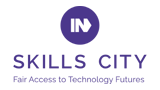 Skills City, fair access to technology futures logo